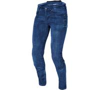 Macna Jenny Jeans de moto pour femmes, Indigo, Taille 28
