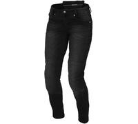 §Jean Moto Femme Macna Jenny Noir Délavé§
