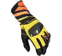 Macna Krown Gants de moto perforés, jaune/noir, Taille M
