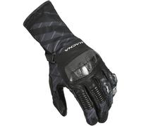Macna Krown Gants de moto perforés, noir/gris, Taille S