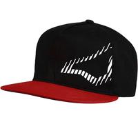 Casquette Macna Snapback Logo Side Rouge/NoirRéglable Rouge,Noir