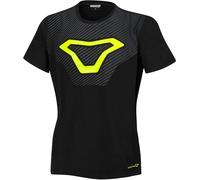 Macna Logo, t-shirt femmes S Noir/Jaune Néon Noir/Jaune Néon