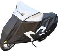 MACNA MOTO MANTLE PREMIUM Faltgarage schwarz-silber XXL