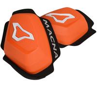 Macna MotoGP Pro Knee Slider, blanc-orange pour homme