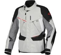 Macna Mundial veste textile de moto imperméable, noir-gris, taille XL pour homme
