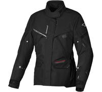 Macna Mundial veste textile de moto pour dames imperméable à l’eau, noir, Taille L