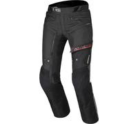 Macna Novac Pantalon textile de moto imperméable, noir-gris, taille S pour homme