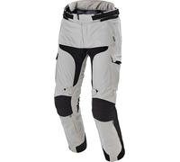 Macna Novado Pantalon textile de moto imperméable, gris, taille M pour homme