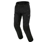 Macna Novado Pantalon textile de moto imperméable, noir, taille M pour homme