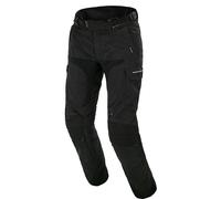 Macna Novado Pantalon textile de moto imperméable, noir, Taille Short XL