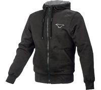 Macna Nuclone Moto Zip Sweat à capuche, gris, taille XL