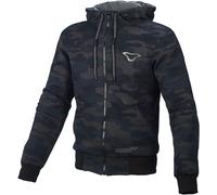 Macna Nuclone Moto Zip Sweat à capuche, noir-multicolore, taille XL pour homme