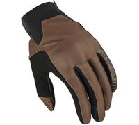 Macna Obtain Leather Gants de moto, noir/marron, Taille L