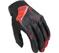 Macna Obtain Leather Gants de moto, Rouge/Blanc, Taille XL