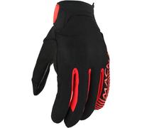 Macna Obtain Leather, gants XL Noir/Rouge Noir/Rouge
