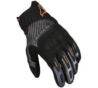 Macna Octar 2.0 Gants de moto pour femmes, noir/marron, Taille S