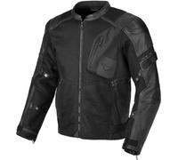 Macna Olsan, veste en cuir/textile S Noir Noir