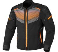 Macna Orcano 2.0 Blouson textile de moto, noir-orange, taille 2XL pour homme