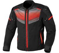 Macna Orcano 2.0, veste en textile XXL Noir/Gris/Rouge Noir/Gris/Rouge
