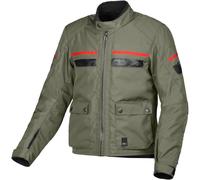 Macna Oryon veste textile de moto imperméable, Vert, Taille XL