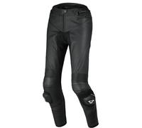 Macna Pantalon en cuir Ovita Noir Taille 46 Coupe Regular Femme