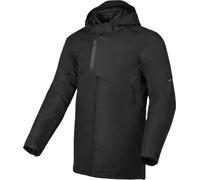 Macna Paladyn, veste textile imperméable et chauffante S Noir Noir