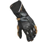 Macna Powertrack Gants de moto, noir-or, taille 2XL pour homme