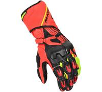 Macna Powertrack Gants de moto, noir-rouge, taille S pour homme