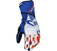 Macna Powertrack, gants XXL Bleu/Blanc/Rouge Néon Bleu/Blanc/Rouge Néon