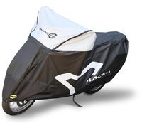 Macna Premium Housse de moto, noir/gris, Taille L