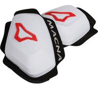 Macna Pro, curseur de genou Blanc/Rouge Blanc/Rouge