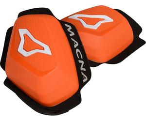 Macna Pro, curseur de genou Orange/Blanc Orange/Blanc