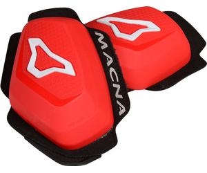 Macna Pro, curseur de genou Rouge/Blanc Rouge/Blanc