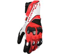 Macna Protego Gants de moto, noir-blanc-rouge, taille XL