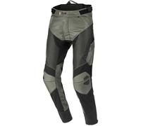 Macna Qargon Tapered Pantalon textile moto, Vert/Noir, Taille L