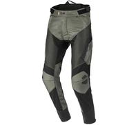 Macna Qargon Tapered Pantalon textile moto, Vert/Noir, Taille Short L