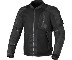 Macna Raddic Solid Veste textile de moto, noir, taille M pour homme