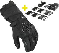 Macna Rafino RTX 12V Kit, gants imperméables chauffants S Noir Noir
