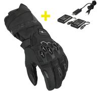 Macna Rafino RTX 7.4V Kit, gants imperméables chauffants femmes M Noir Noir