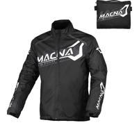 Macna Rainossi pour hommes Veste de pluie Noir/Blanc M