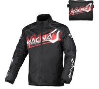 Macna Veste de pluie unisexe Rainossi Noir/Rouge/Blanc 3XL