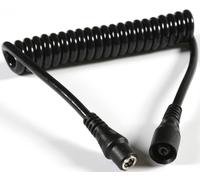 Macna Cordon d'extension spirale flexible Or