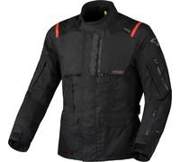Macna Rancher 2.0, veste textile imperméable L Noir/Rouge Noir/Rouge