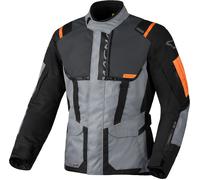 Macna Rancher 2.0, veste textile imperméable M Gris/Noir/Orange Gris/Noir/Orange