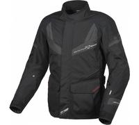 Macna Rancher veste textile de moto imperméable, noir-gris, taille 3XL pour homme