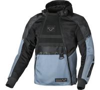 Macna Blouson textile de moto Rebelite – Noir-Gris – Taille XL Homme