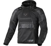 Macna Rebelite Blouson textile de moto, noir, taille XS pour homme