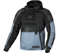 Macna Rebelite, veste en textile S Noir/Gris/Bleu Noir/Gris/Bleu