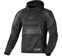 Macna Rebelite Blouson textile de moto, noir, Taille L