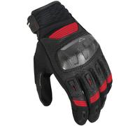 Macna Rime Gants de moto perforés, noir-rouge, taille 3XL pour homme